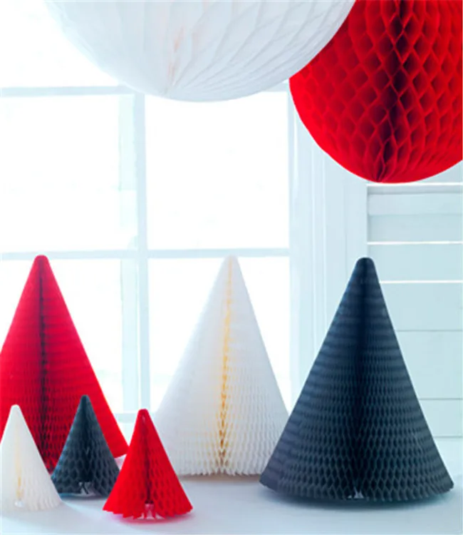 2019 新蜂窝圣诞纸装饰品