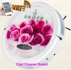 WIFI smartphone app control vacuum cleaner robot with water tank wet and dry mop