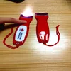flat magnetic flashlight with CMYK print on both side LED flat magnetic torch