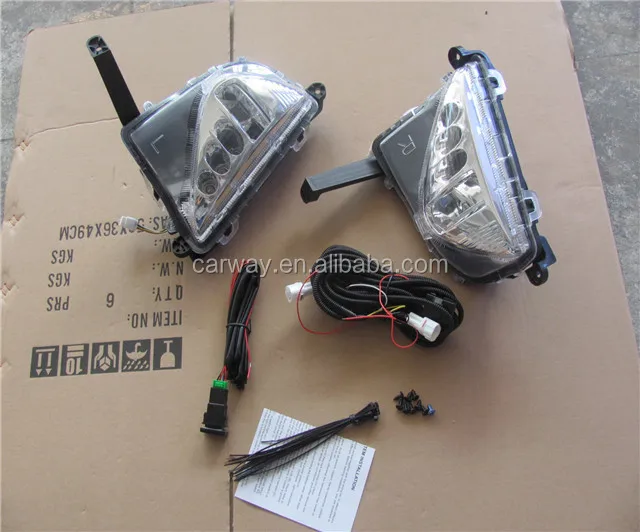 Car Accessories Body Kit Led Drl Lighting For Toyota Prius 2016 2017