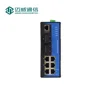 8 Port 10/100M Managed Industrial Ethernet Switch with 2 SC modules
