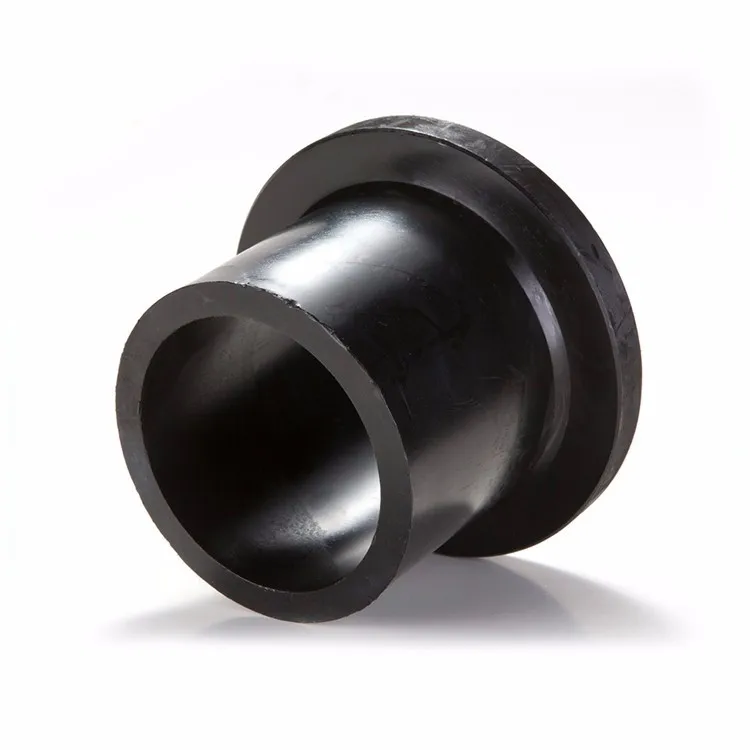 Pe100 Material Hdpe Pipe Stub End Flange Adaptor Joined By Butt Fusion