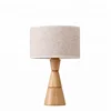 solid wood modern design children led desk lamp with USB charger fancy edison bulb home goods table lights