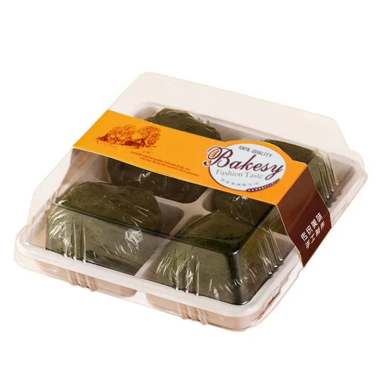 Custom Design Plastic Mini Cheesecake Box 4 Packs Buy Mini Cheesecake