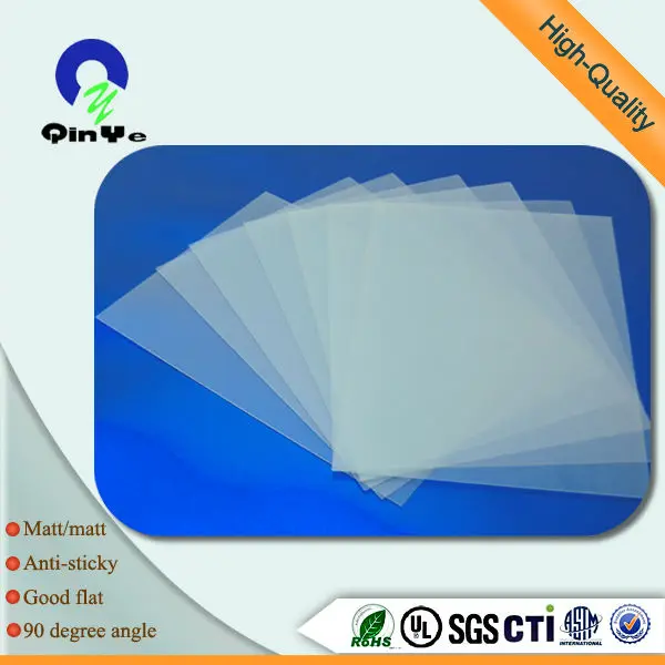 Semitransparent Pvc Sheeting/pvc Clear Transfer Frosted Plastic Sheet