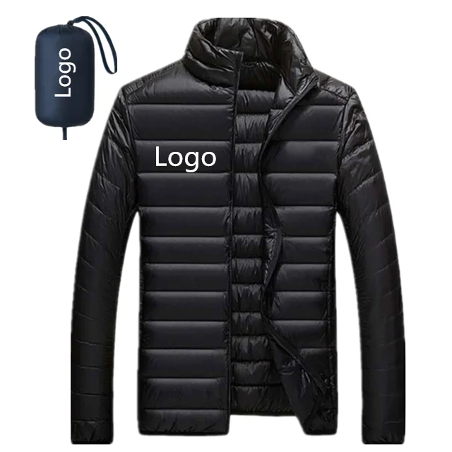 

Closeout Customized Logo 2018 Foldable European Winter Ultra Light Mens Goose Duck Popular Down Jacket, Various colors