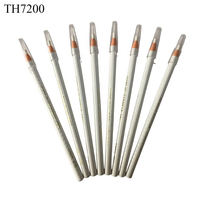 

Tattoo Supplies Wholesale Cosmetic Permanent Makeup Peel-Off Eyebrow Pencil Waterproof White Color Eyebrow Pencil Private Label