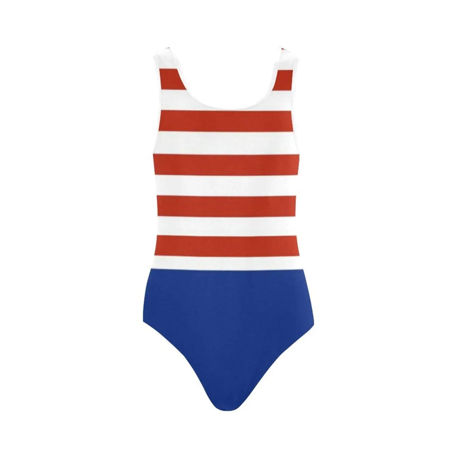 girls red white and blue bathing suit