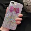 Cute Cartoon Sailor Moon Case For iPhone 7 plus 6 6s plus 8 X Comics Paillette 3D Flash Powder Glitter Back Funda Cover Coque