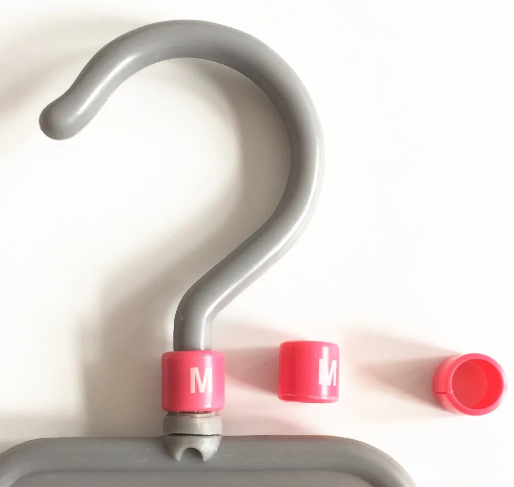 Colorful Hanger Sizer Ring Garment Size Tags Xs5xl Clothing