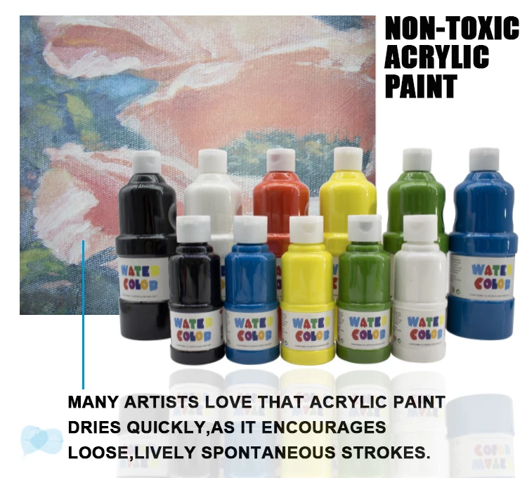 Nontoxic Cheap Price 120ml Drawing Acrylic Color Acrylic Paint For