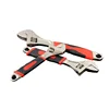 Factory OEM Service Hand Tools Rubber Handle Adjustable Wrench Multi function Heavy Duty Adjustable Spanner 8" 10" 12"