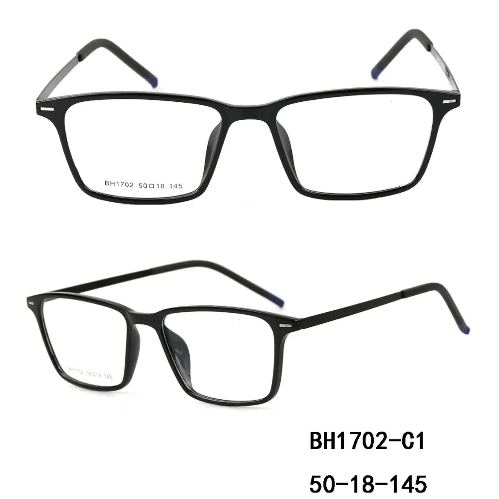 

Ready made retro optical glasses square eyeglasses TR90 frames
