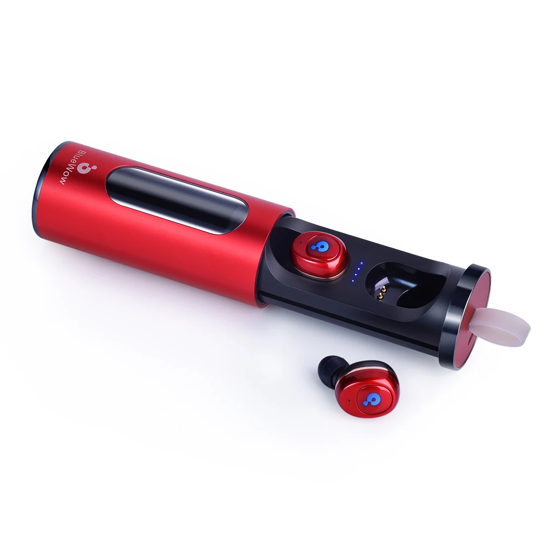 

2019 hot selling blue tooth Headset V5.0 TWS Earphone OEM Wireless Earbuds with charging box Wireless music earphone, Black / red / silver / blue / grey / oem