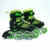 4 wheels retractable quad roller skate adjustable pvc wheel roller blades roller skate shoes patines 4 ruedas pvc