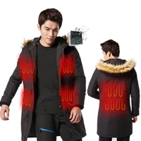 

Heated Clothing and Waterproof Windproof Winter Warm Heating Jacket with 5V