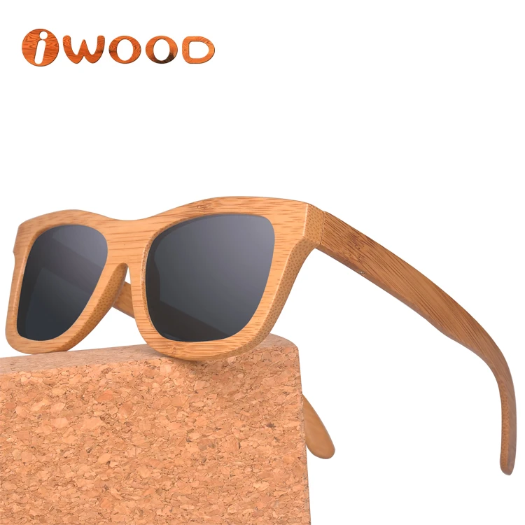 

100% Inspection Low MOQ Free Logo Popular Cheap Bamboo Sunglasses with Your Logo, Many options