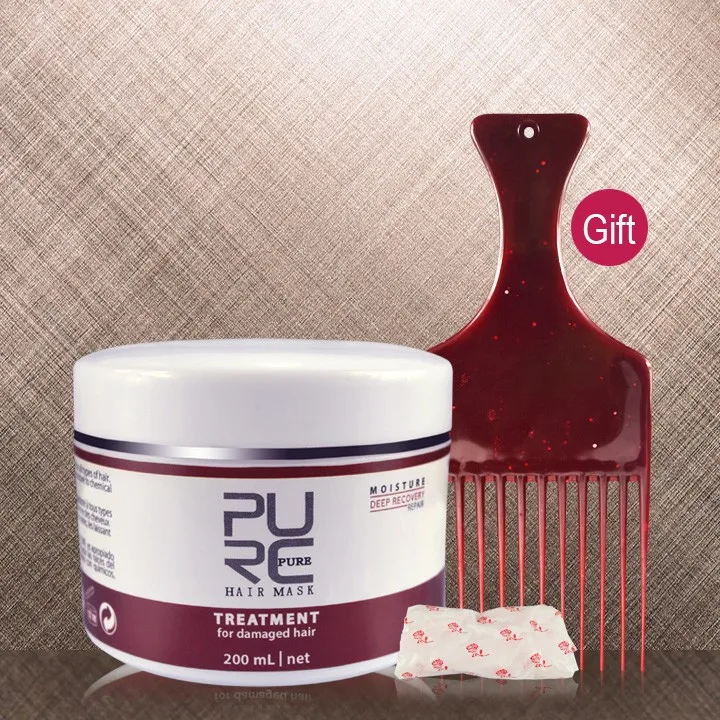 Purc Brazilian Keratin Hair Mask Collagen Krystal Keratin Hair Mask For