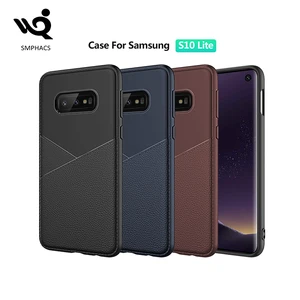 Classic Business PU Leather  TPU Back Cover For Samsung Galaxy S10 Lite Case
