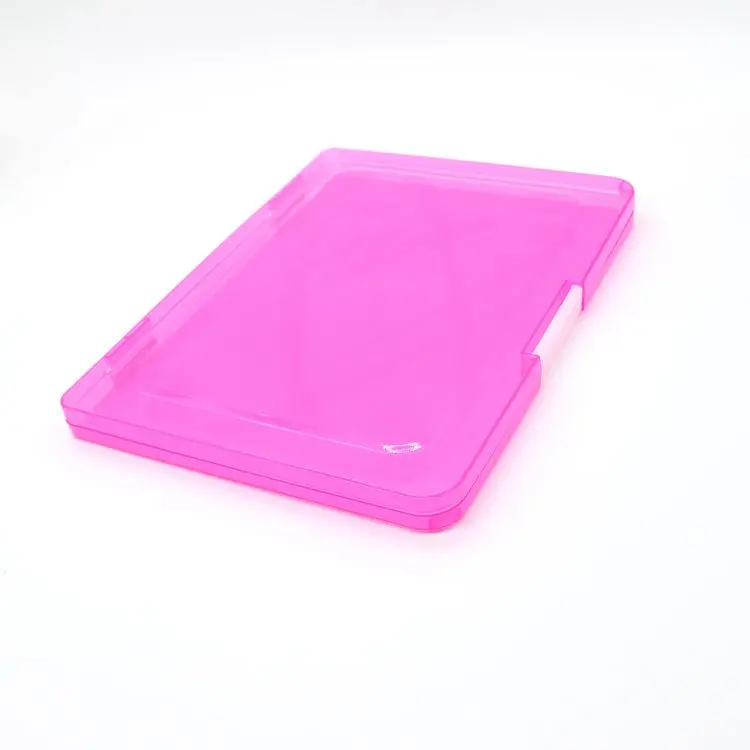Wholesale Promotional A4 Size Clear File Case/document Case/file Box