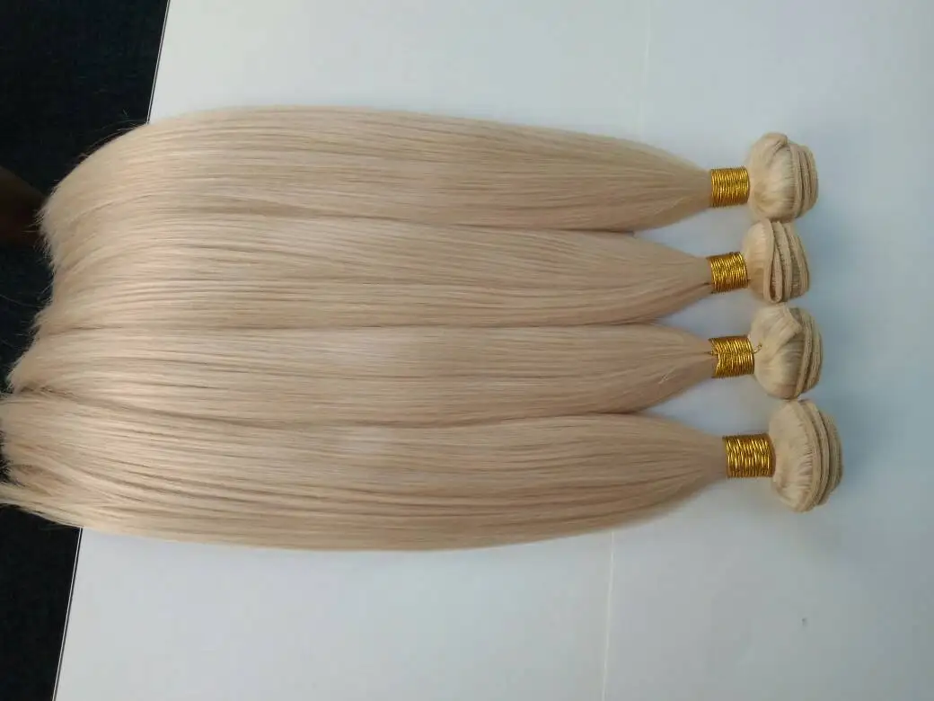 Soft And Smooth European Hair Extensions 613 Blonde Europe Hair