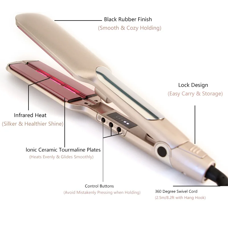 flat irons that heat up to 450 degrees