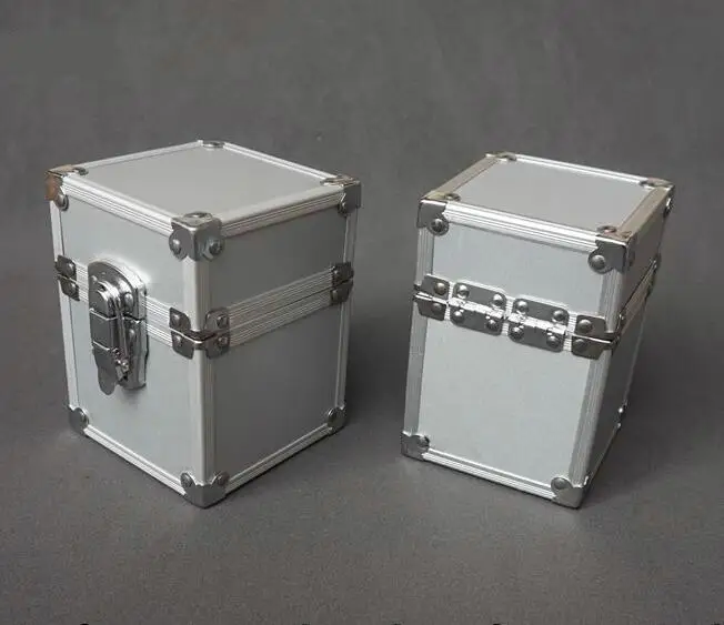 
Mini Tool case with silver aluminum frame 