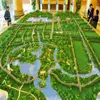 Master landscape model for city planning ,4d master model