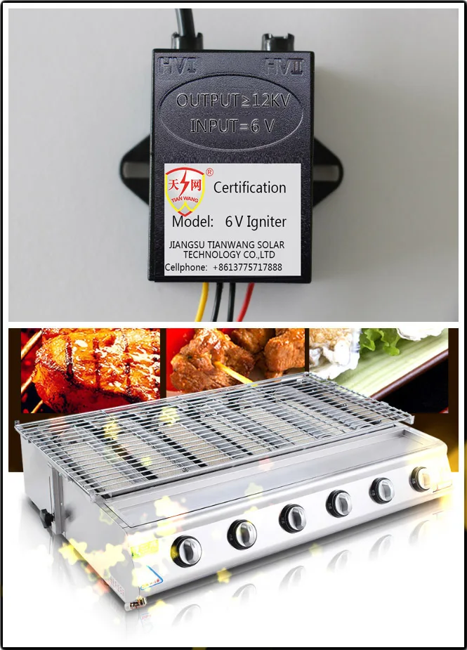 6V Kitchen Gas Stove Electronic Battery Ignition