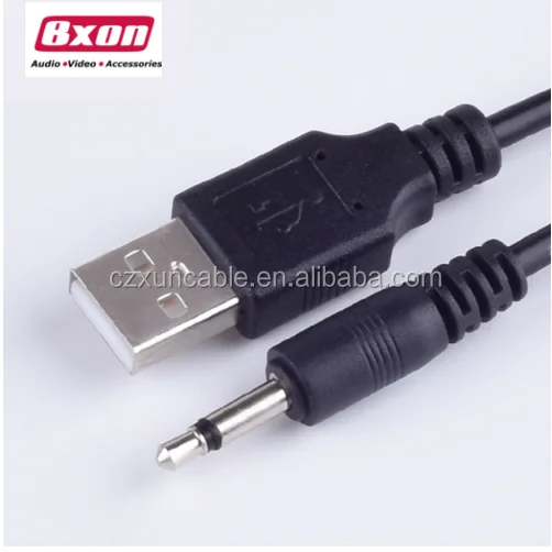 

Bxon 100CM Male to male usb to 3.5mm mono cable for charging