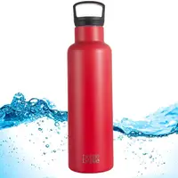 

Free Ship 21oz Double Wall Vaccum Insulated Stainless Steel Water Flask Standard Mouth Travel Water Bottle with Carry Handle