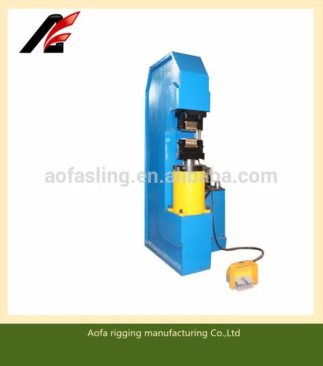 Hot Sale C Frame 650t Hydraulic Press Steel Wire Rope Swaging Machine