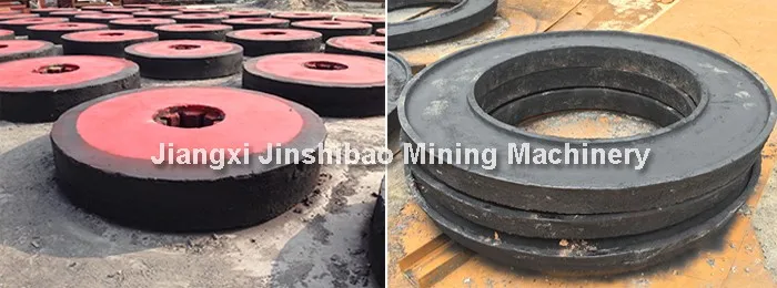 Doulbe Wheel Dressing Wet Pan Gold Grinding Mill