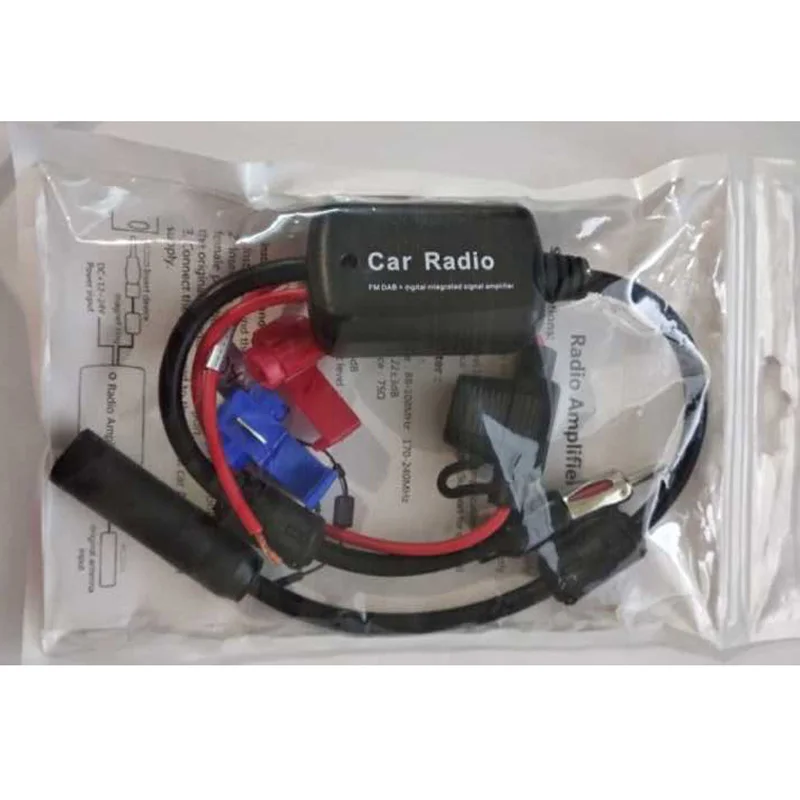 Car Radio Aerials 12v Auto Car Radio Fm Antenna Signal Amp Amplifier