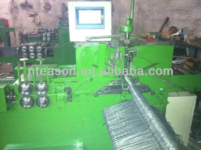 
galvanized wire hanger making machine steel wire hanger forming machine with video 