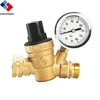 Lead free adjustable pressure regulator 3/4" Water Pressure reducing Pressure Reducing Valve For Water