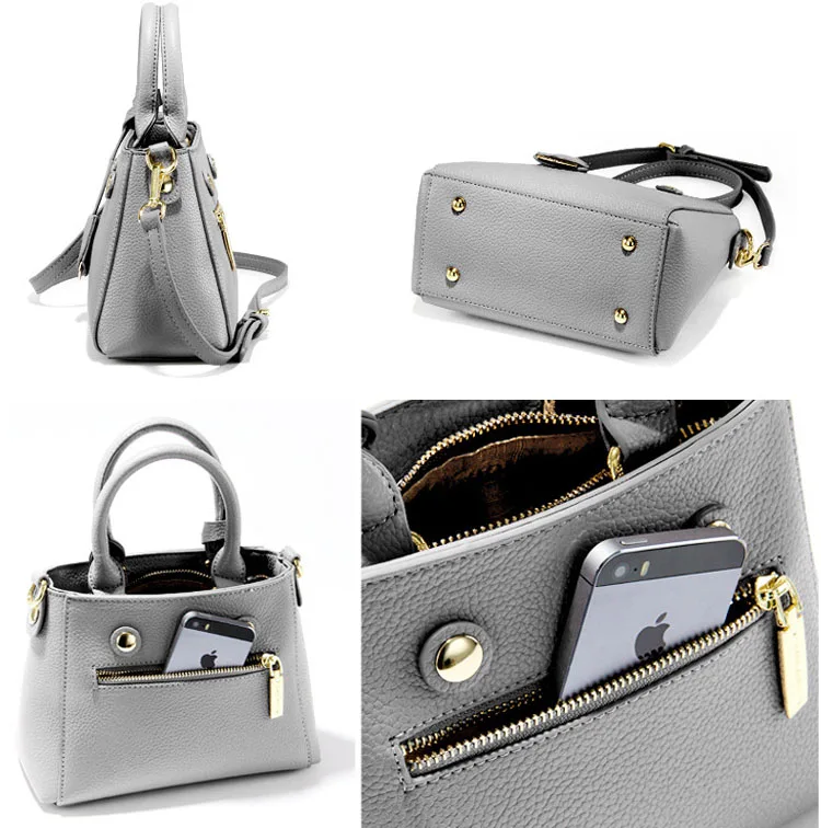 Guangdong Guangzhou Bag Factory Odm Woman Ladies Wholesale Pu Leather