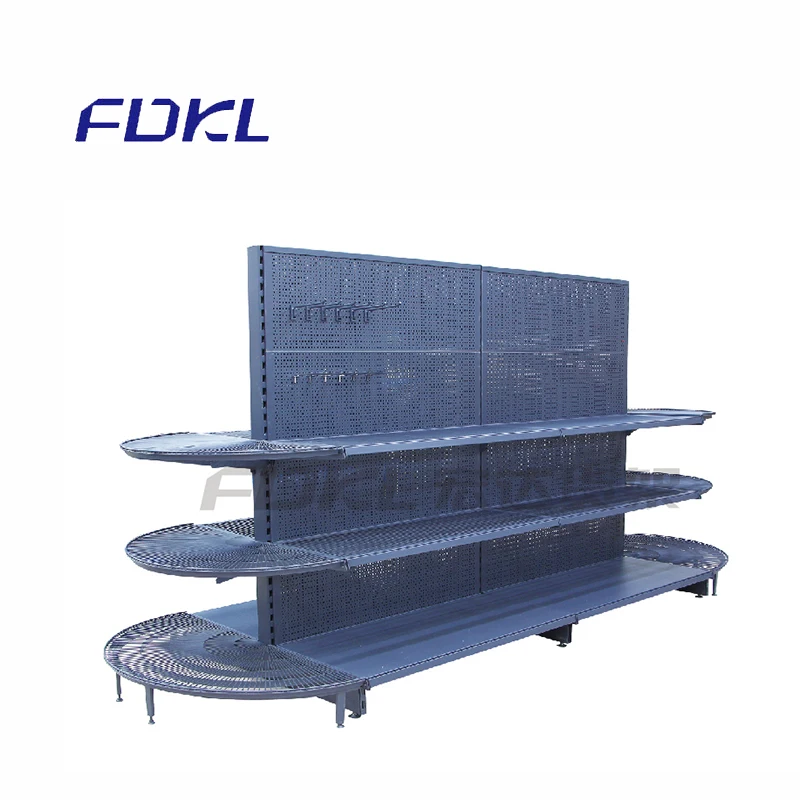 Supermarket Metal Shelf Gondola Shelving For Retail Shop Fitting Buy