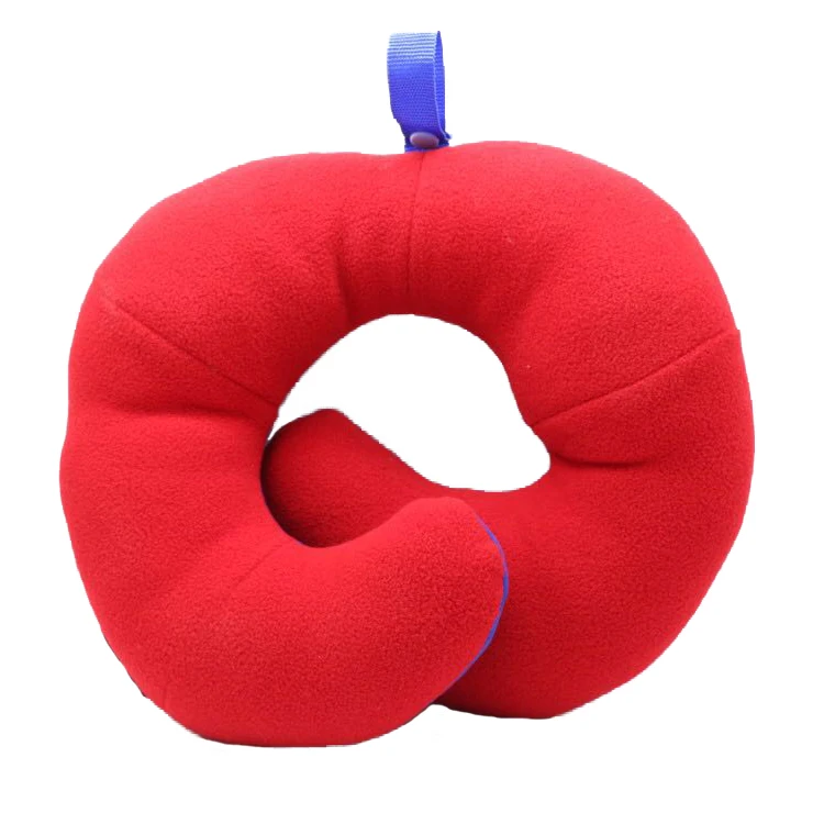 

Soft Comfortable Ergonomic Multifunctional Head Chin Support Pillow Work Office Sleeping Foldable Cotton Nap Travel Neck Pillow, Rose;red;black