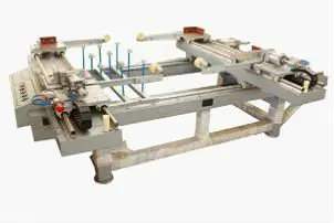 Solar panel framing machine
