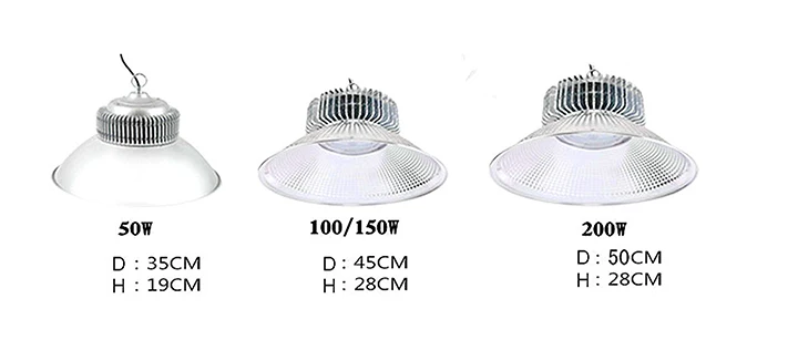 China manufacturer high lumen 200w ippl 65 led high bay light