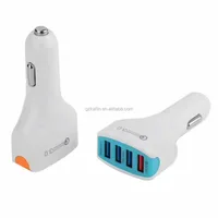 

New arrival quick charge 3.0 usb car charger adapter with 4 ports usb charger for iphone