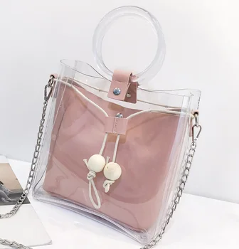 transparent fashion bag