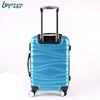 Guangdong supplier 24'' inch sky blue Hot Selling ABS 360 degree Wheel Trolley luggage