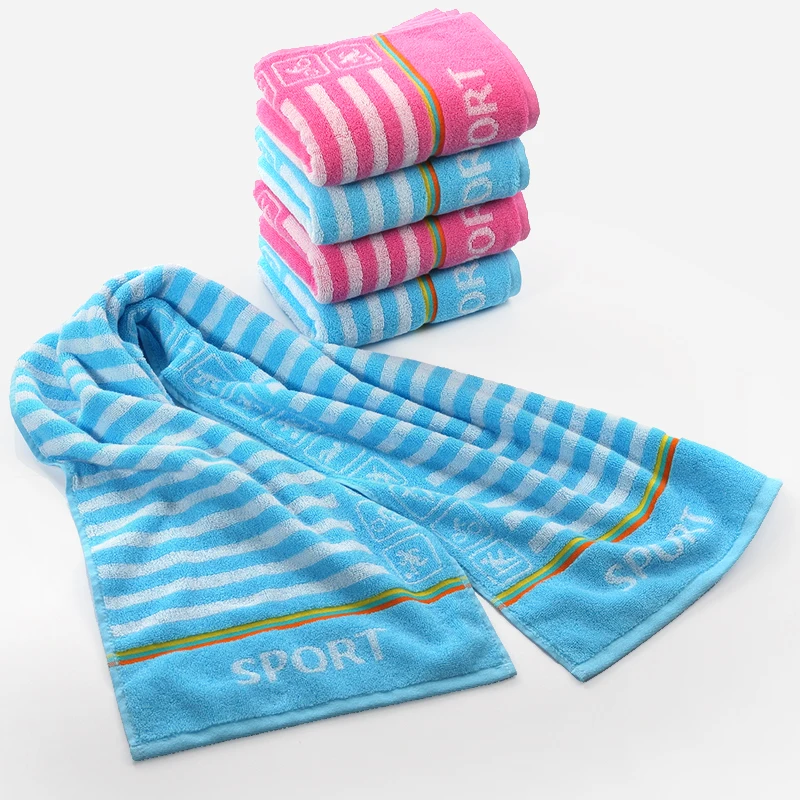 Hot Sale Lightweight Printed Cotton Or Microfiber Gym Sweat Towel With