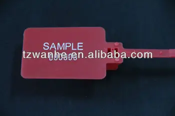 plastic security seals with