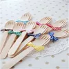 Wooden Forks Decorative Serving Forks Made from Natural Birch