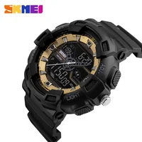 

skmei 2018 men digital watches skemi dual time sport wrist watches