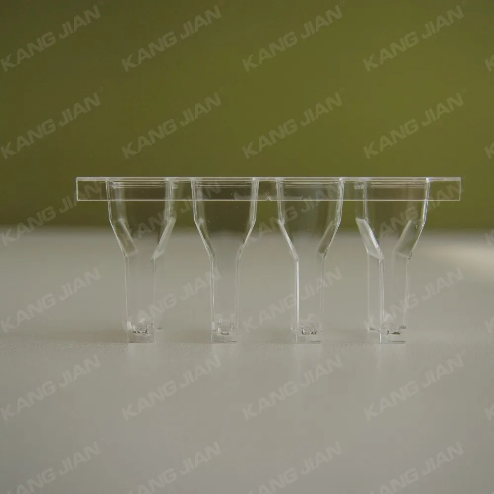 Disposable Plastic Cuvette For French Stago Coagulometer Cuvette Buy