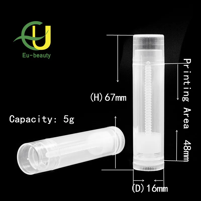 5g cosmetics lip balm tube
